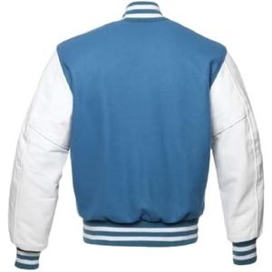 Veste de baseball personnalisée en gros de haute qualité pour hommes, veste universitaire décontractée pour hommes - Product Image 2