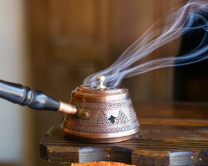 เครื่องเผาธูปทองแดงอุปกรณ์ตกแต่งบ้านทำด้วยมือที่หรูหราสำหรับการทำสมาธิโยคะน้ำมันหอมระเหยใช้ในวัดและเป็นของขวัญ - Product Image 2