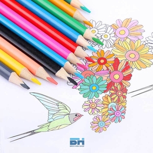 Lápices de Colores BeeEco, 12 Piezas, Juego de Lápices para Niños, Material Escolar, Colores Surtidos, Hecho en Vietnam - Product Image 6