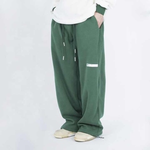 Men Heavy Weight Fleece <b>Joggers</b> Custom <b>Baggy</b> Puff Print Cotton Sweatpants Comfortable Trackpants Relaxed Fit Outdoor Trousers - Product Image 5