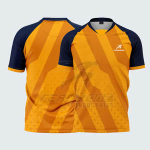 Jersey de Rugby Unisex Cómodo Transpirable Tecnología de humedad de secado rápido Mezcla de tela para la práctica de fútbol - Product Image 2