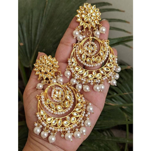 Pendientes de Aro Chapados en Oro de Alta Calidad, Joyería Artesanal para Novias y Fiestas, Cristales Elegantes y Brillantes, Personalizables - Product Image 1