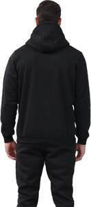 Survêtement Slim Fit pour hommes, vêtements de sport à fermeture éclair complète, ensemble de deux pièces, combinaison d'entraînement au design personnalisé pour le fitness et les vêtements décontractés quotidiens - Product Image 4