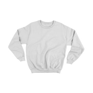 เสื้อสเวตเชิ้ตสีขาวพรีเมียมสำหรับผู้ชายและผู้หญิง ผ้าฝ้ายเนื้อนุ่ม สวมใส่สบาย เหมาะสำหรับฤดูหนาว แฟชั่นที่ต้องมี ใส่ได้ทั้งชายและหญิง - Product Image 1