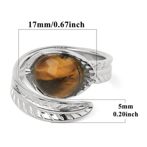 Anneaux ajustables faits à la main en argent sterling 925 plaqué rhodium, mélange de pierres précieuses naturelles, taille 8 mm, serti en bélière, bague de mariage, bijoux - Product Image 2