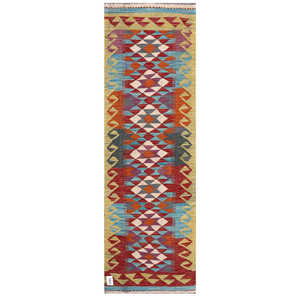 พรมกิลิม ไมมาณา อัฟกานิสถาน ขนาด 188 x 61 ซม. พรมปูพื้นและชุดพรม - Product Image 1