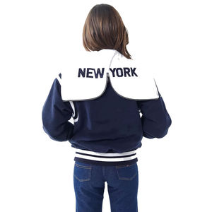 Nouveautés Manteau d'hiver à la mode avec conception de lettres Hauts personnalisés Vestes de sport décontractées pour femmes Letterman - Product Image 2