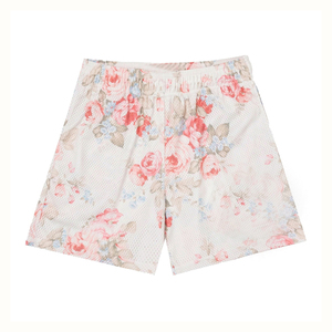 กางเกงขาสั้นผ้าตาข่ายแห้งเร็วสำหรับผู้ชายสไตล์ลำลองแนวสตรีทสวมใส่ในฤดูร้อนพร้อมพิมพ์ดิจิตอล - Product Image 5