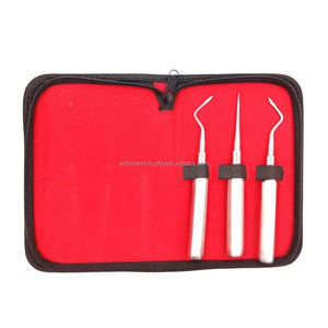 Set Ergonómico de Periótomos Periodontales Manuales Avanzados de Acero Inoxidable para Extracciones Quirúrgicas Dentales Atraumáticas en Hospitales y Clínicas - Product Image 6