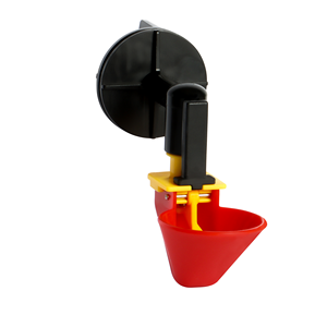 Equipo de sistema de bebedero automático de pollo Copa para beber + Codo de extensión Conexión de tuerca de ala Montaje de malla de alambre <span class=keywords><strong>Des</strong></span> Champs - Product Image 4