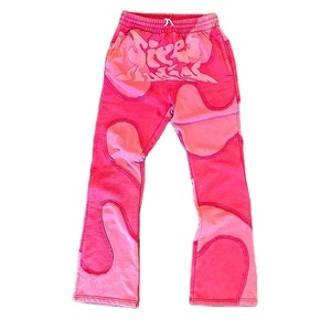 Survêtement à broderie en détresse pour hommes Sweat à capuche et pantalon Ensemble Jogging Survêtement Ensembles de survêtement de haute qualité - Product Image 3