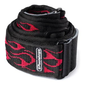 Tracolla pour guitare D38 SERIES Classic Flambe rouge D3811RD - Product Image 1