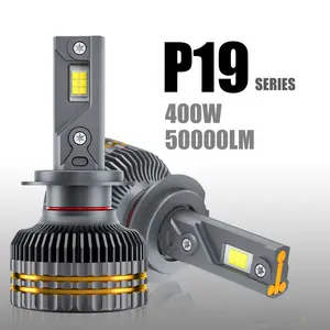 Popnow 400W xe ánh sáng bóng đèn H1 H3 H7 H11 9005 9006 LED H4 CANBUS tự động phụ kiện 12V Luces focos Kit H4 Led Đèn Pha