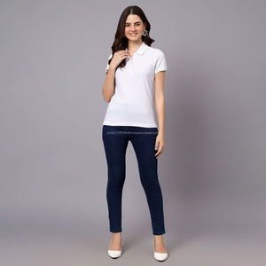 เสื้อโปโล Fit2Fight แบบสั่งทำพิเศษ ผ้าฝ้าย 100% เสื้อแขนสั้นสำหรับฤดูร้อน พร้อมปักโลโก้ เสื้อโปโลแฟชั่นสำหรับผู้หญิง - Product Image 5