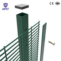 Clôture de sécurité Sitong de haute qualité en acier galvanisé vert + revêtement PVC 358 ; Clôture durable résistante aux coupures pour utilisation sur les chantiers de construction