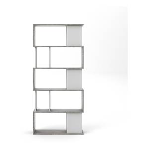 MAZE Librería Oxid Concrete White (80 x 175 cm) KIT Móvil para Estanterías y Librerías TVILUM - Product Image 2