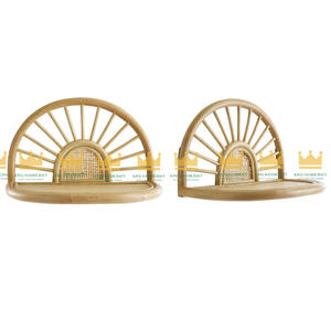 Étagères de salon rotin forme moderne thème frais looks élégants avec étagère murale de plusieurs tailles en gros - Product Image 2