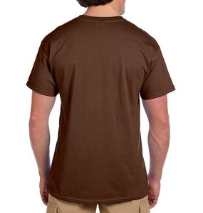 T-shirt personnalisé 100% coton à motif solide avec logo personnalisé - Product Image 5