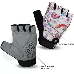 Gants de cyclisme à demi-doigts, respirants, pour hommes et femmes, antidérapants - Product Image 4