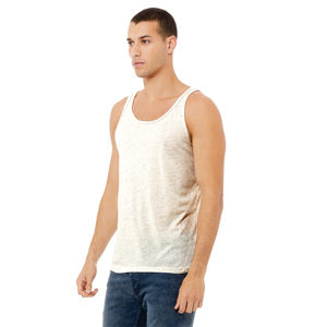 Réservoir en Jersey unisexe 100% Airlume 4.2 coton peigné et essoré à anneau 32 simple oz avoine - Product Image 2