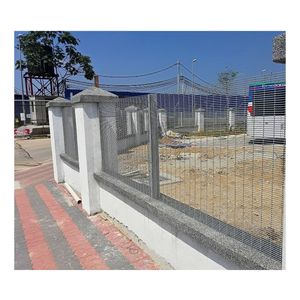 Venta caliente al por mayor de visión clara galvanizada panel de valla anti-escalada con recubrimiento en polvo opciones de tamaño personalizables estándares de la industria - Product Image 3