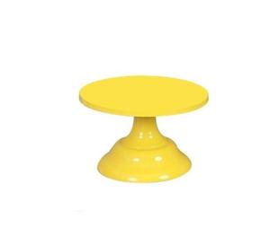 Yellow Color Coated Metal <b>Cake</b> <b>Stand</b> Home Party Wedding Indian Attractive Yellow Color Fancy Indian Metal <b>Cake</b> <b>Stand</b> - Product Image 1