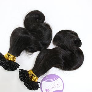 Paquetes de cabello vietnamita crudo de alta calidad al por mayor inclino extensiones de cabello cuerpo de agua ondulado color negro - Product Image 5