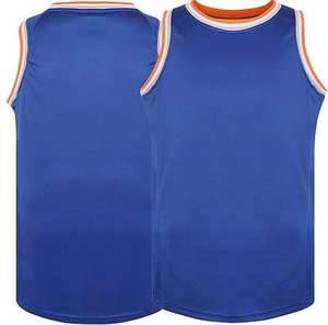 ชุดเสื้อบาสเก็ตบอลสำหรับผู้ชายและเยาวชนผ้าแขนกุดแห้งเร็วระบายอากาศได้ดีสำหรับสวมใส่เครื่องแบบกีฬาของโรงเรียน - Product Image 3