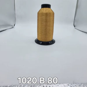 Fil de Nylon Métallisé Argenté Durable SHREE VIDHATA JARI 1020.B.80 110D 3800m pour l'Industrie Textile, Broderie et Tissage Manuel - Product Image 1