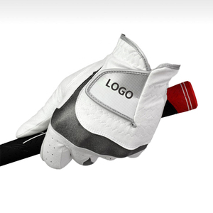 Gants de golf unisexes en cuir de haute qualité, imperméables, antidérapants, doux et respirants, avec logo personnalisé, prix de gros pour les sports de plein air - Product Image 2