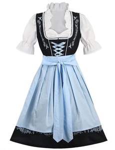 Vestido Tracht & Lenderhorn Dirndl para mujer, versátil, atemporal, tradición alpina, se encuentra con la elegancia moderna, traje de desfile cultural - Product Image 2
