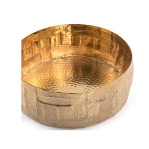 Bol de stockage des aliments en argenterie en métal de qualité supérieure bol de service à dessert de forme ronde dernière conception disponible en inde - Product Image 6