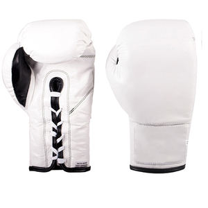 Logo personnalisé Gants de boxe en cuir véritable pour marques de distributeur-Mousse haute densité-Remise de commande en gros-Fabricant - Product Image 2