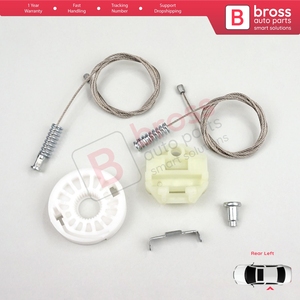 Kit de réparation de lève-vitre arrière gauche BWR1002 pour Astra H A04 2004-2014 4/5 portes 13100423 - Product Image 2