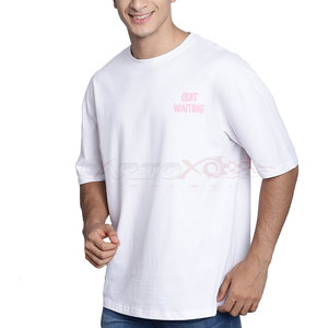 เสื้อยืดพิมพ์ลายพัฟของผู้ชายเสื้อยืดผ้าฝ้าย100% นุ่มสำหรับสตรีทแวร์ทรงหลวมสำหรับผู้ชายดีไซน์กราฟิกตัวหนา - Product Image 3