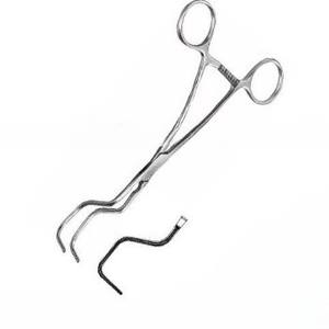 Dale Abrazadera vascular periférica 18cm Abrazaderas de cirugía cardiovascular de calidad manual de acero inoxidable alemán de la mejor calidad - Product Image 5