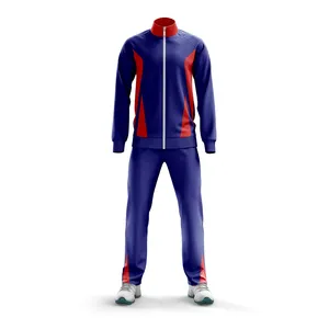 스포츠 승화 의류 빈 운동복 바지와 맞춤형 로고 승화 인쇄 재킷