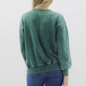 Sudaderas de Talla Grande para Mujer, Ropa Deportiva de Moda, Estilo Lavado Ácido, Sudadera para Mujer en Venta en ZOHAN CREATIONS - Product Image 6