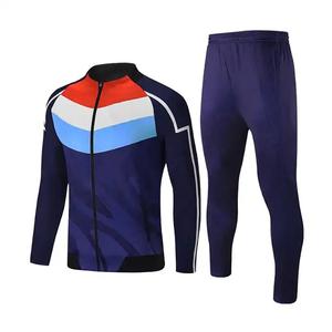 Chándal Deportivo para Hombre, Ropa Deportiva para Exteriores, Logotipo Personalizado al por Mayor, Chándal Negro y Blanco para Hombre - Product Image 1