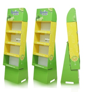 Складная и вращающаяся напольная стойка из гофрированного картона - Product Image 5