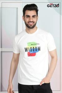 Getzo Fashion T-shirts imprimés en coton pour hommes Best Summer Fashion Statement Forte demande! - Product Image 2