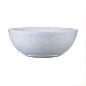 Bol en résine plastique blanc pour intérieur et extérieur en ligne au meilleur prix Taille du produit personnalisé fabriqué en Inde - Product Image 1