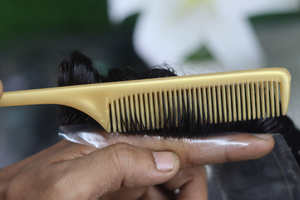 Postizo de Cabello Natural Indio Remy para Hombre, Textura Lisa, Anudado a Mano, con Base de PU de 0.05-0.14mm, para Frente Completa - Product Image 2