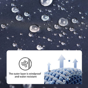 Última chaqueta de invierno impermeable de camuflaje bombardero Softshell para Unisex con cuello redondo ropa al por mayor - Product Image 6