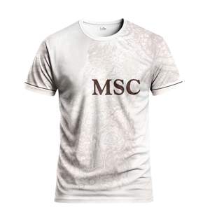 Maillot de football à col rond en jersey respirant de haute qualité 100% polyester, design personnalisé, confortable - Product Image 1