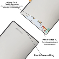 Écran LCD tactile avec numériseur pour Samsung Galaxy Tab S10 FE Plus X620 X625 – Pièce de remplacement
