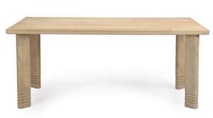 Table à manger en bois de luxe, style de mobilier haut de gamme, finition naturelle - Product Image 6