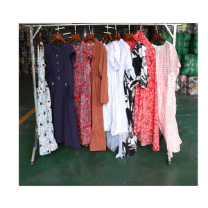 Robe d'été 2023, vêtements d'occasion élégants pour femmes, balles de vêtements d'occasion de Belgique, 45 kg-50 kg, marque personnalisée - Product Image 6