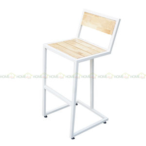 SFBR005 Silla de Bar con Respaldo y Estructura de Hierro para Mujer - Product Image 4