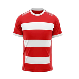 Maillot de hurling Gaa O'neck, t-shirt à col rond, impression numérique, tricoté, surdimensionné pour hommes, uniformes, hauts d'entraînement - Product Image 2